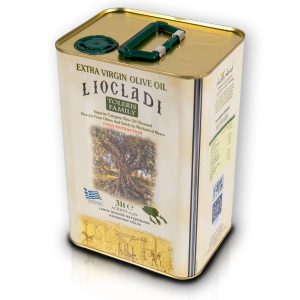 Oliwa z oliwek extra virgin Liocladi puszka 3L 0,5% | Kolebka Smaku