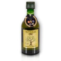Organiczna oliwa z oliwek extra virgin premium ORO butelka pet 500 ml Monteoliva | Kolebka Smaku