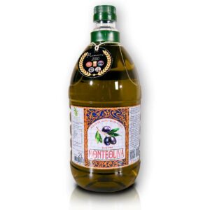 Organiczna oliwa z oliwek extra virgin niefiltrowana premium butelka pet 2L Monteoliva | Kolebka Smaku