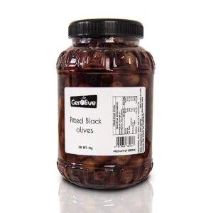Czarne oliwki Konservolia 1kg po odsączeniu GerOlive | Kolebka Smaku