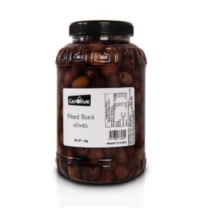 Czarne oliwki Konservolia 1,2kg po odsączeniu GerOlive | Kolebka Smaku